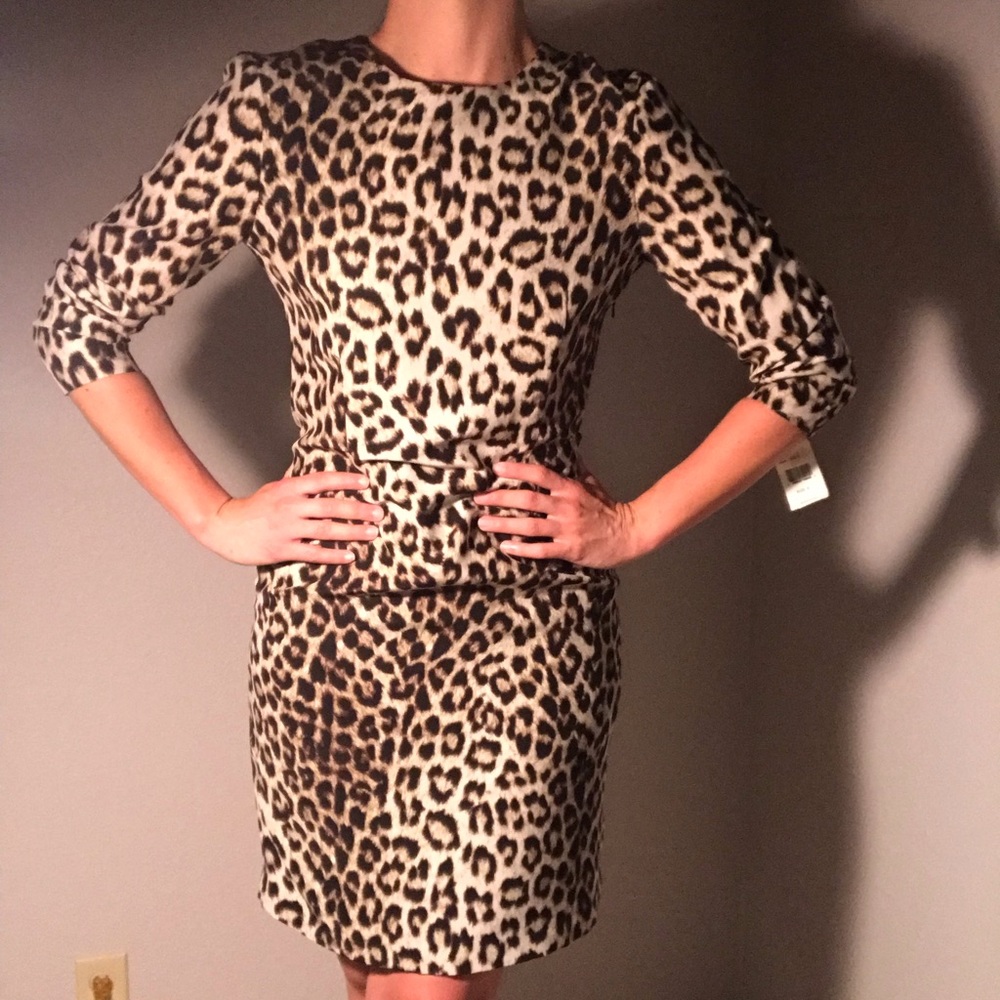 LEOPARD SILK NWT